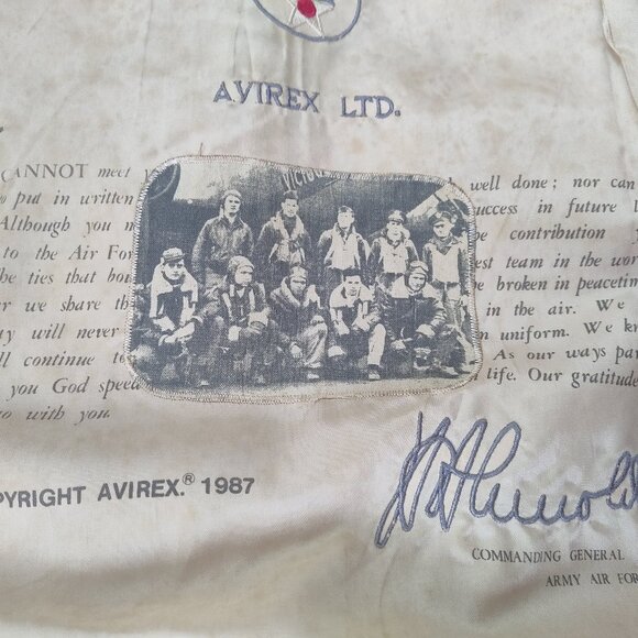 US Army Air Forces Real Leather Bomber Jacket - Picture 6 of 16